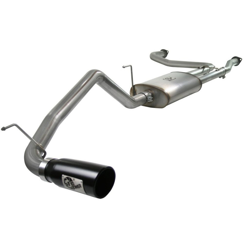 aFe Power 49-46102-B MACHForce XP Cat-Back Stainless Steel-409 Exhaust System, (Black tip)