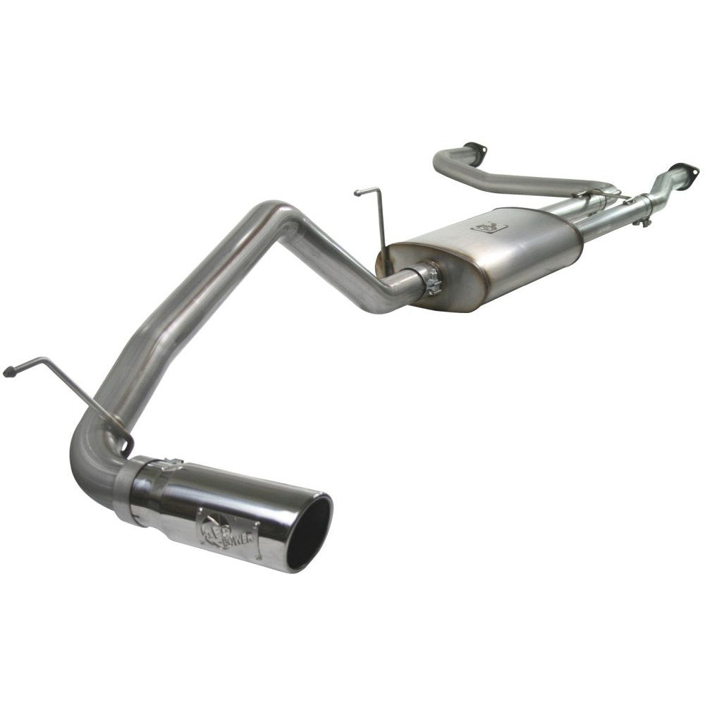 aFe Power 49-46102-P MACHForce XP Cat-Back Stainless Steel-409 Exhaust System, (pol tip)