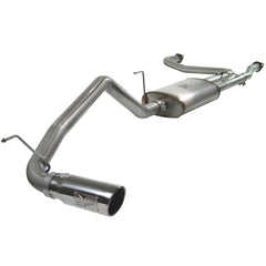aFe Power 49-46102-P MACHForce XP Cat-Back Stainless Steel-409 Exhaust System, (pol tip)
