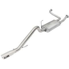 aFe Power 49-46110-P MACHForce XP Cat-Back Exhaust System - 3 in. (Polished Tip)