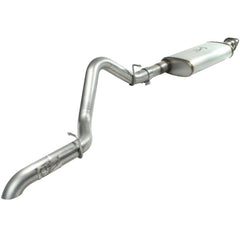 aFe Power 49-46229 MACHForce XP Cat-Back Exhaust System - 409 Stainless Steel - Mandrel Bend 2.5 in. (Incl. Clamps/Muffler/Sectional Tubing - No Tip)