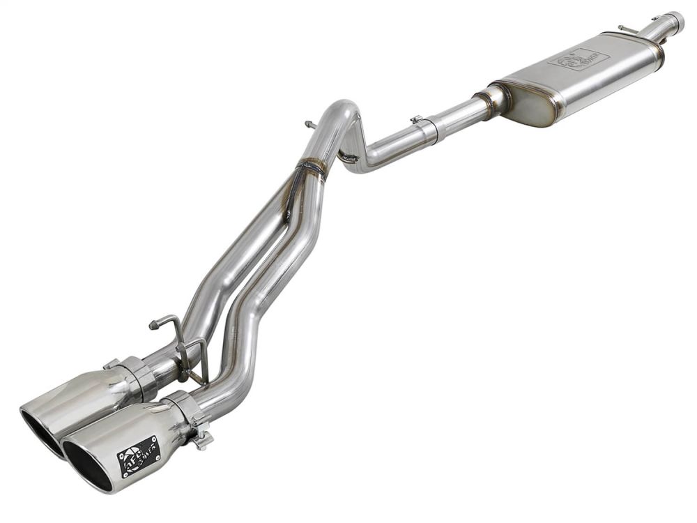 aFe Power 49-48054-P Rebel Series Stainless Cat-Back Exhaust System for 2007–2018 Jeep Wrangler