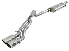 aFe Power 49-48054-P Rebel Series Stainless Cat-Back Exhaust System for 2007–2018 Jeep Wrangler