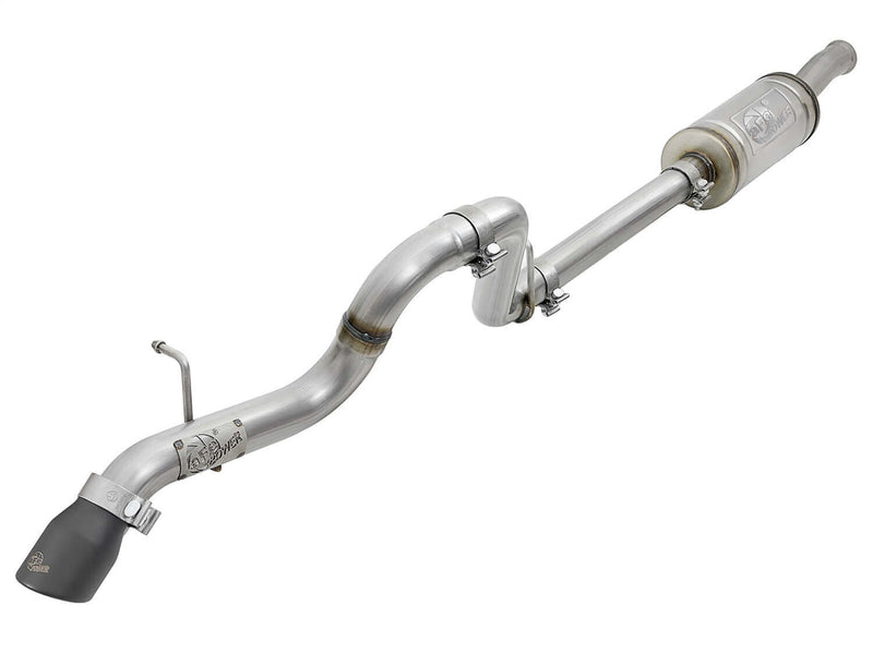 aFe Power 49-48075-B MACH Force-Xp 2.5" 409 Stainless Steel Cat-Back Exhaust System for 2018–2025 Jeep Wrangler (Jl)