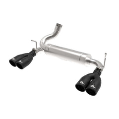 aFe Power 49-48086-B Rebel Series Axle-Back Stainless Exhaust System