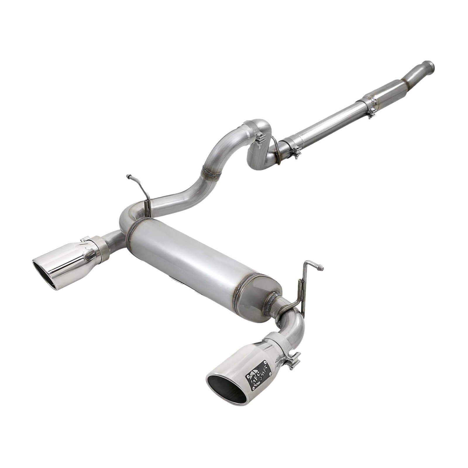 aFe Power 49-48096-P Rebel Series Cat-Back Stainless Exhaust System