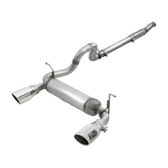 aFe Power 49-48096-P Rebel Series Cat-Back Stainless Exhaust System