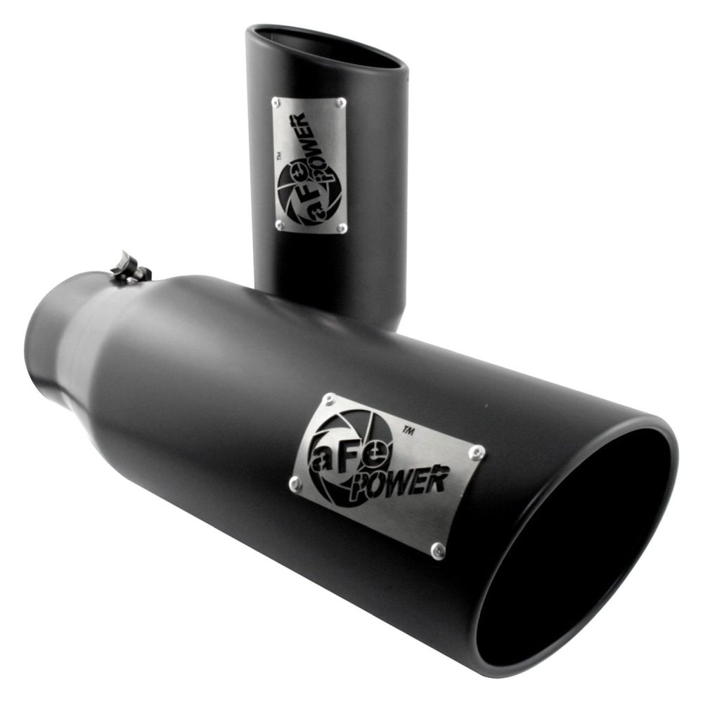 aFe Power 49-90007 MACHForce XP Tip Stainless Steel-304, 3 In x 4 Out x 12 L in Weld On
