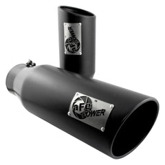 aFe Power 49-90007 MACHForce XP Tip Stainless Steel-304, 3 In x 4 Out x 12 L in Weld On