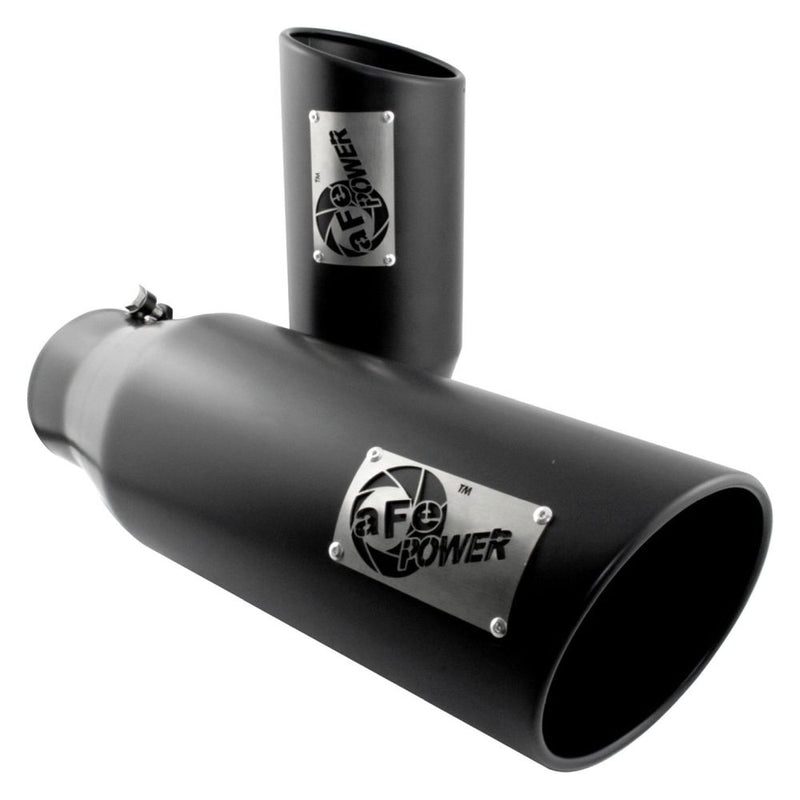 aFe Power 49-90007 MACHForce XP Tip Stainless Steel-304, 3 In x 4 Out x 12 L in Weld On