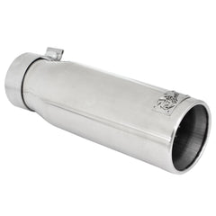 aFe Power 49-92043-P Exhaust Tip 3 in. Inlet/4 in. Outlet