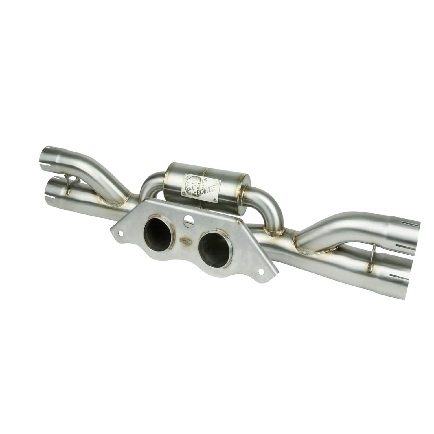 aFe Power 49C36434 Mach Force XP 2.5" Stainless Steel Muffler Delete Pipe