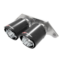 aFe Power 49C36435-C Mach Force XP Round Bolt-On Carbon Fiber Exhaust Tip