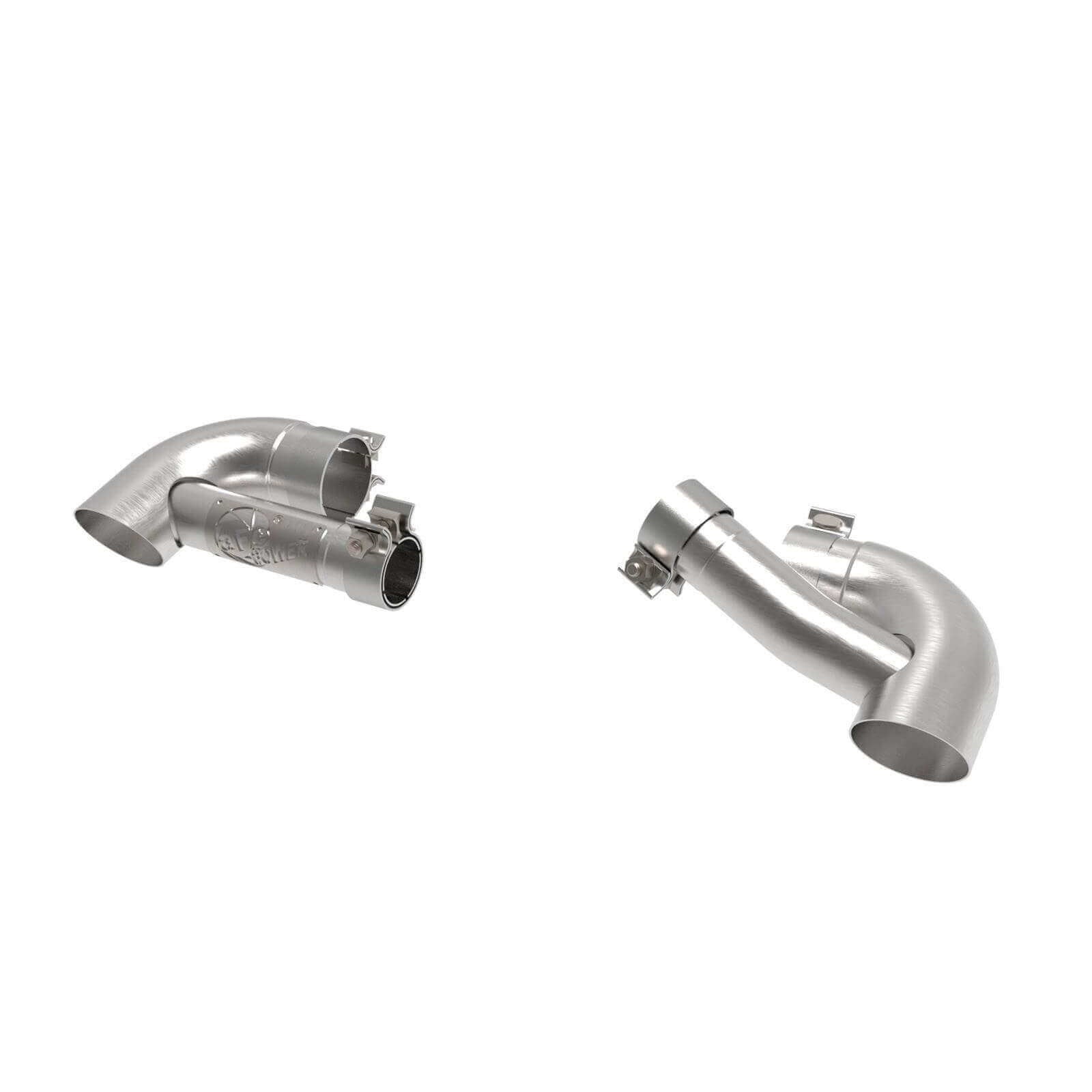 aFe Power 49C38102-H Mach Force XP Round Clamp-On Natural Exhaust Tip