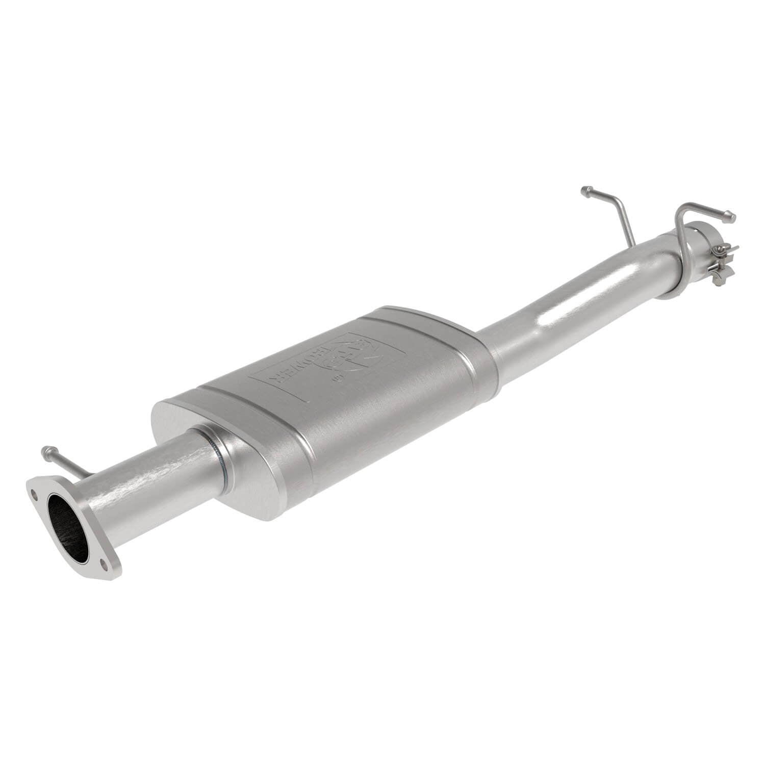 aFe Power 49C42076 Apollo GT Stainless Steel Muffler (3" ID Center/3" OD Center)