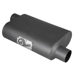 aFe Power 49M00003 Scorpion Series Replacement Muffler - 2.5 in. x 2.5 in. Out - 4 in. H x 10 in. W x 13 in. Long - Offset-Offset