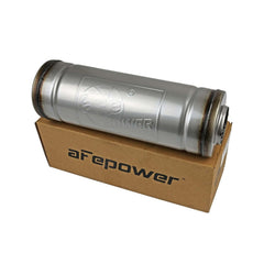 aFe Power 49M30045 Mach Force XP Stainless Steel Muffler (2.5" ID Center/2.5" OD Center)