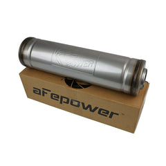 aFe Power 49M30048 Mach Force XP Stainless Steel Muffler (2.5" ID Center/2.5" OD Center)