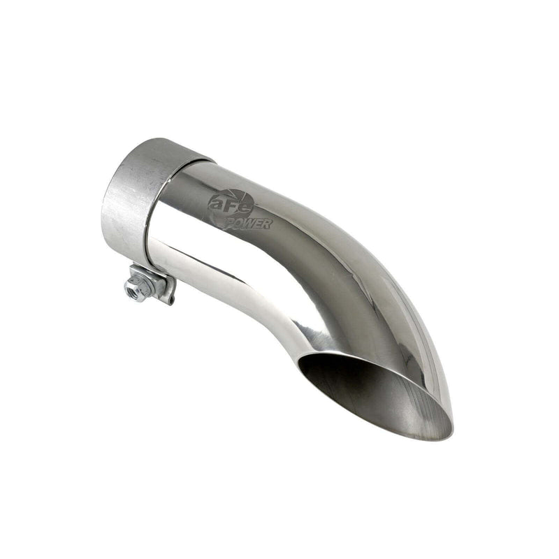 aFe Power 49T25254-P09 Mach Force XP Turndown Clamp-On Polished Exhaust Tip