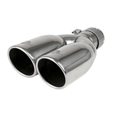 aFe Power 49T25374-P12 Mach Force XP Round Clamp-On Polished Exhaust Tip