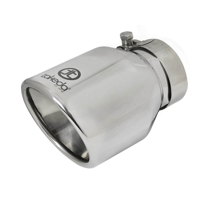 aFe Power 49T25404-P061 Takeda Round Clamp-On Polished Exhaust Tip