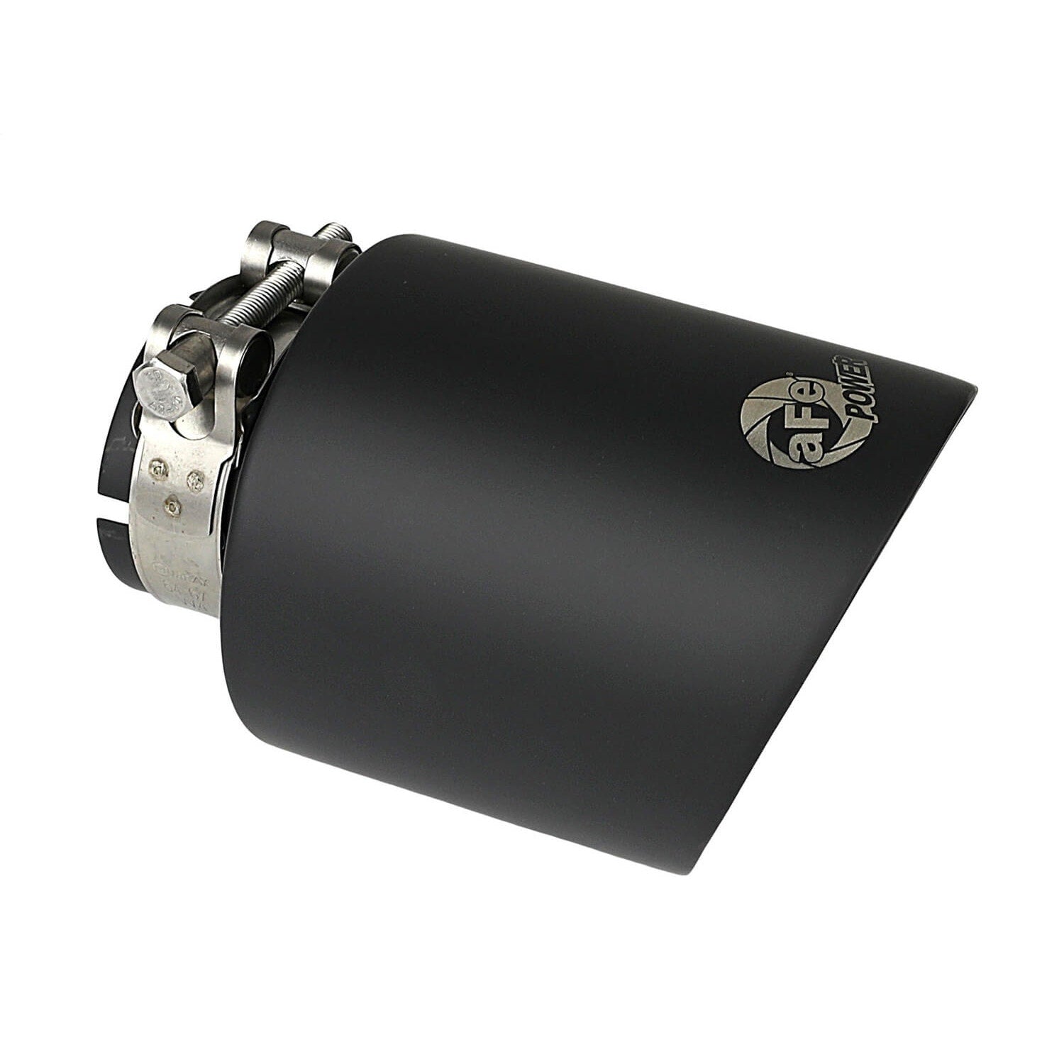 aFe Power 49T25454-B072 Mach Force XP Round Bolt-On Black Coated Exhaust Tip