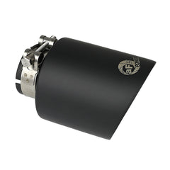 aFe Power 49T25454-B072 Mach Force XP Round Bolt-On Black Coated Exhaust Tip