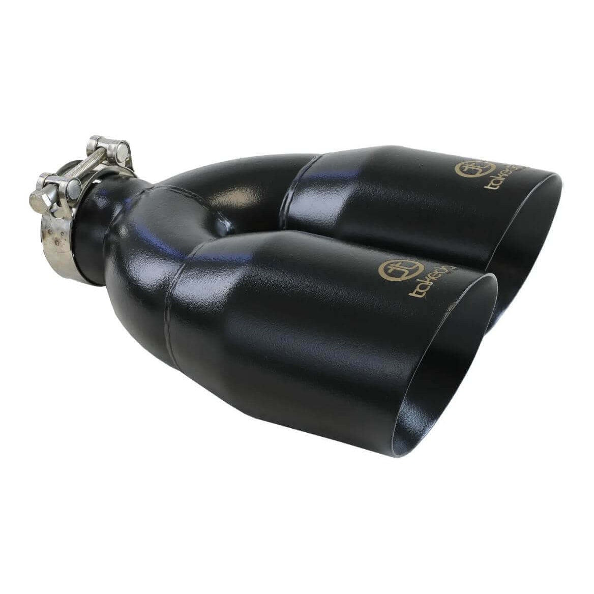 aFe Power 49T25484-B121 Takeda Round Clamp-On Black Coated Exhaust Tip