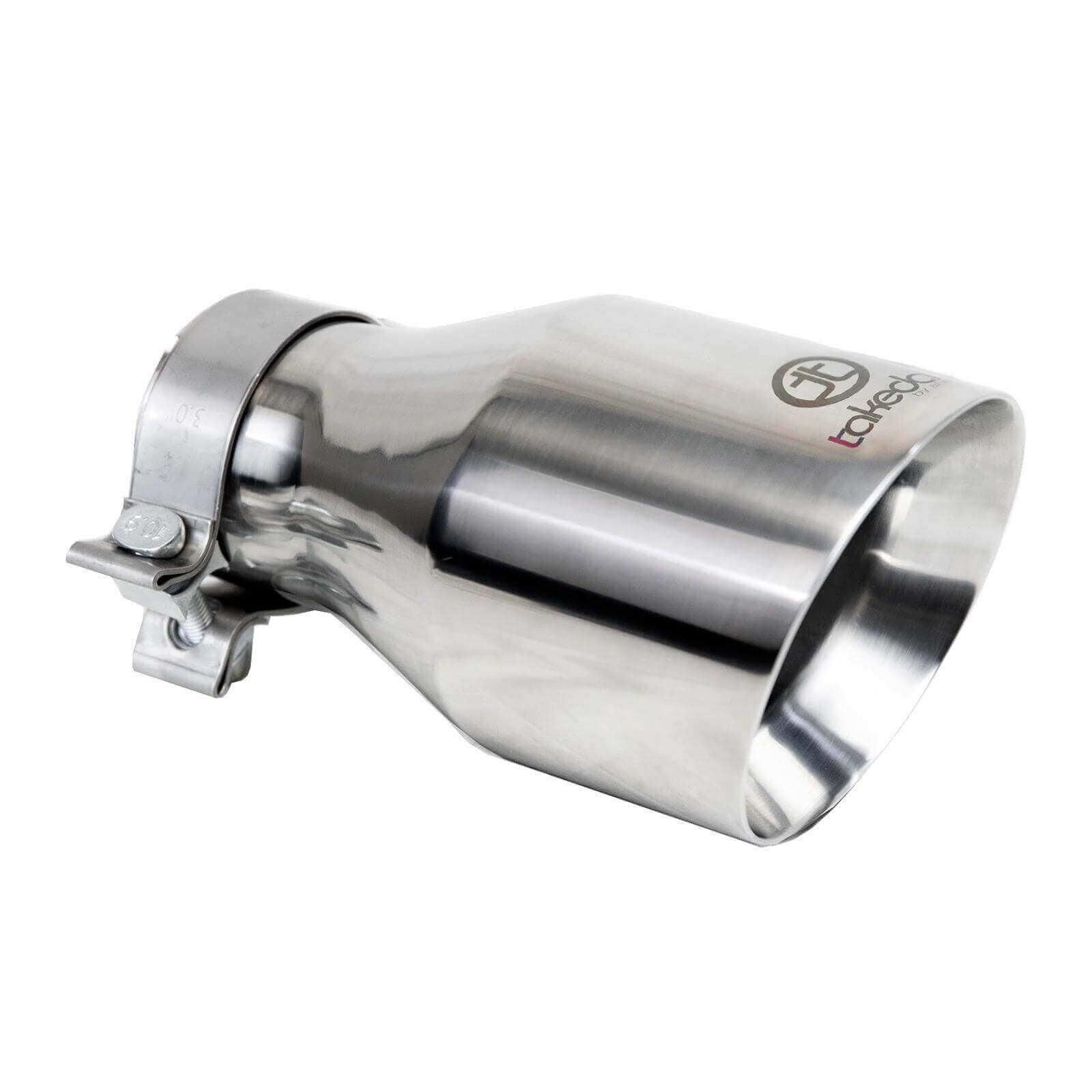 aFe Power 49T30504-P09 Takeda Round Clamp-On Polished Exhaust Tip