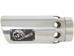 aFe Power 49T40501-P122 MACH Force-Xp Stainless Intercooled Passenger Side Polished Exhaust Tip (4" ID/5" OD)