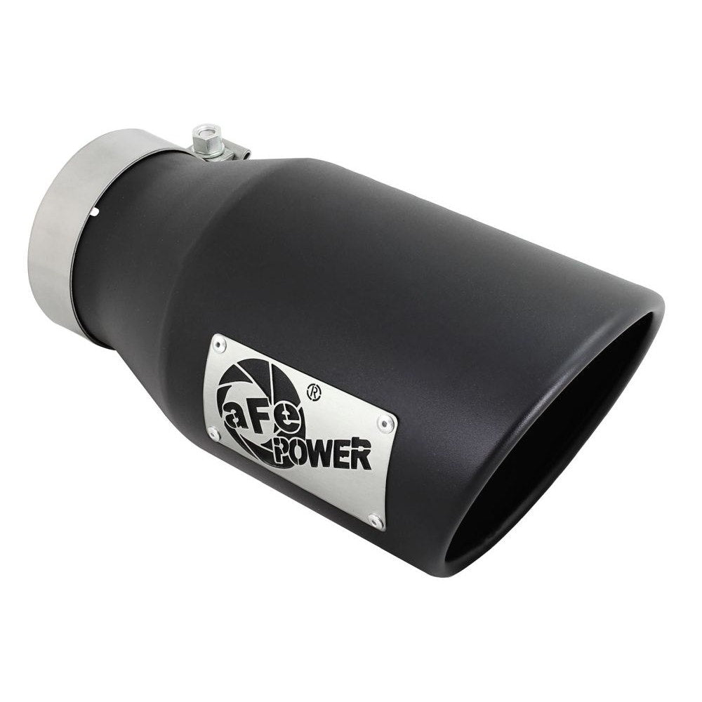 aFe Power 49T40601-B12 Exhaust Tip - Bolt-On (Black)