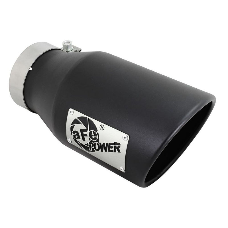 aFe Power 49T40601-B12 Exhaust Tip - Bolt-On (Black)