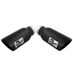 aFe Power 49T40606-B15 Exhaust Tip - Bolt-On - Pair (Black)