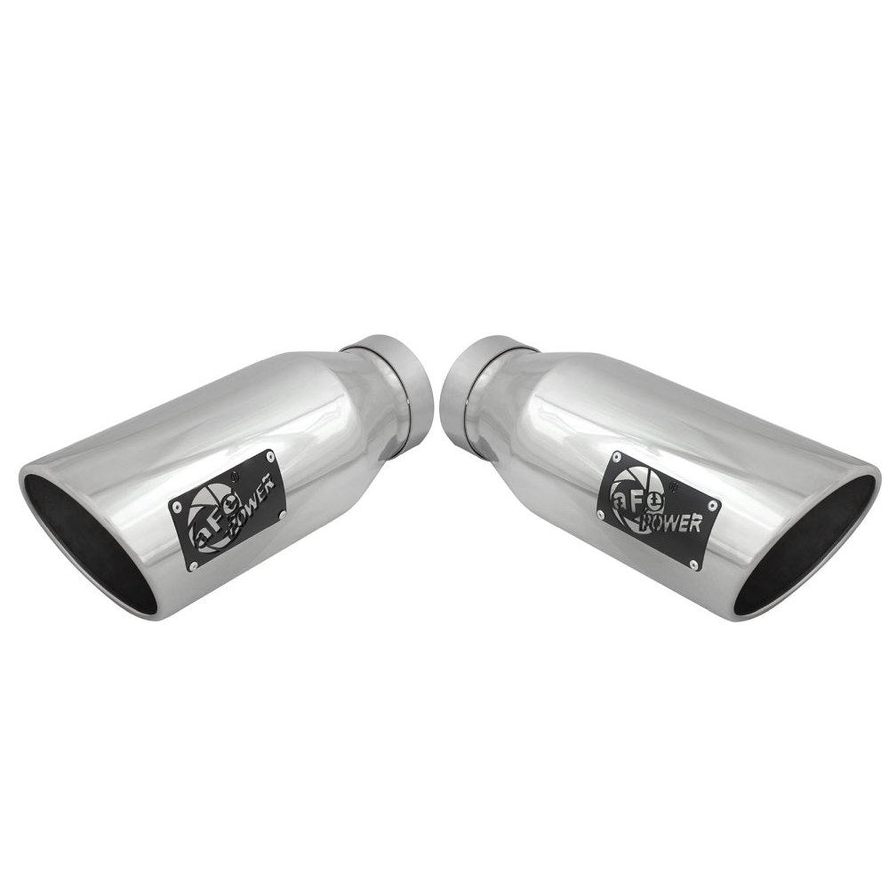 aFe Power 49T40606-P15 Exhaust Tip - Bolt-On - Pair (Polished)