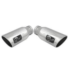 aFe Power 49T40606-P15 Exhaust Tip - Bolt-On - Pair (Polished)