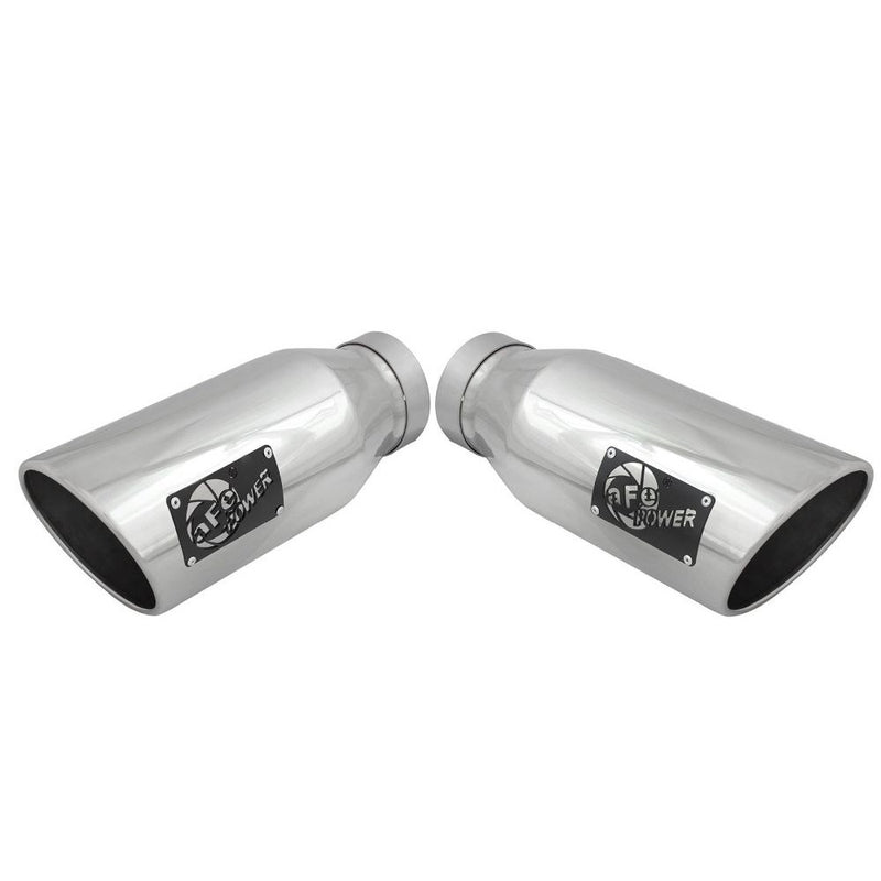 aFe Power 49T40606-P15 Exhaust Tip - Bolt-On - Pair (Polished)