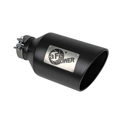 aFe Power 49T40801-B15 Mach Force XP Round Clamp-On Black Coated Exhaust Tip