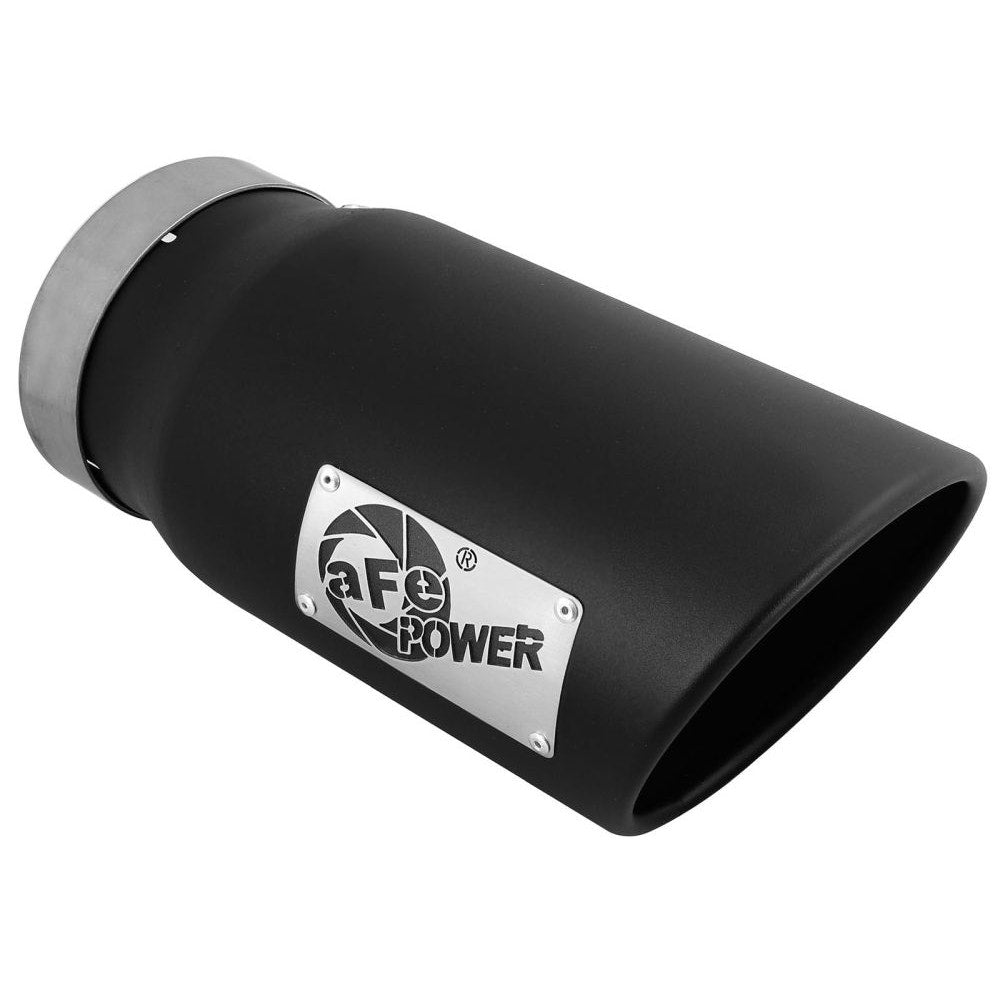 aFe Power 49T50601-B12 Exhaust Tip - Bolt-On (Black)
