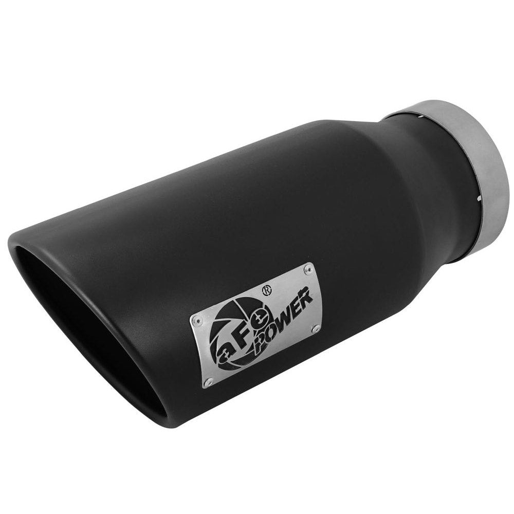 aFe Power 49T50702-B15 Exhaust Tip - Bolt-On (Black)