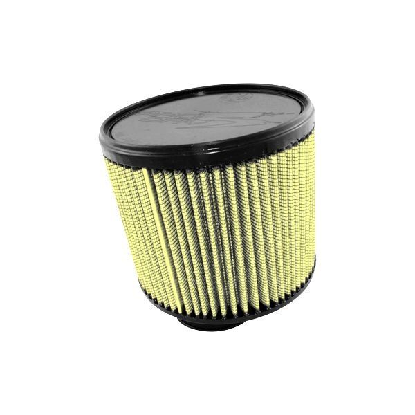 aFe Power 72-90042 Air Filter Pro Guard 7 3 F (Offset) x 7 B x 7 T x 6 H in (Yellow)