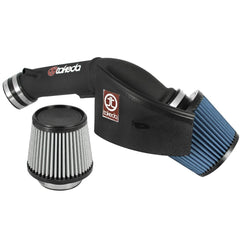 aFe Power TR-1019B Takeda Stage-2 PRO 5R Intake System - Black Powder Coated Aluminum Tube (Incl. Pro Dry S Filter/1 Piece Cold Air/Pre Filter/Wrinkle Black Powder Coated Aluminum Intake Tube)