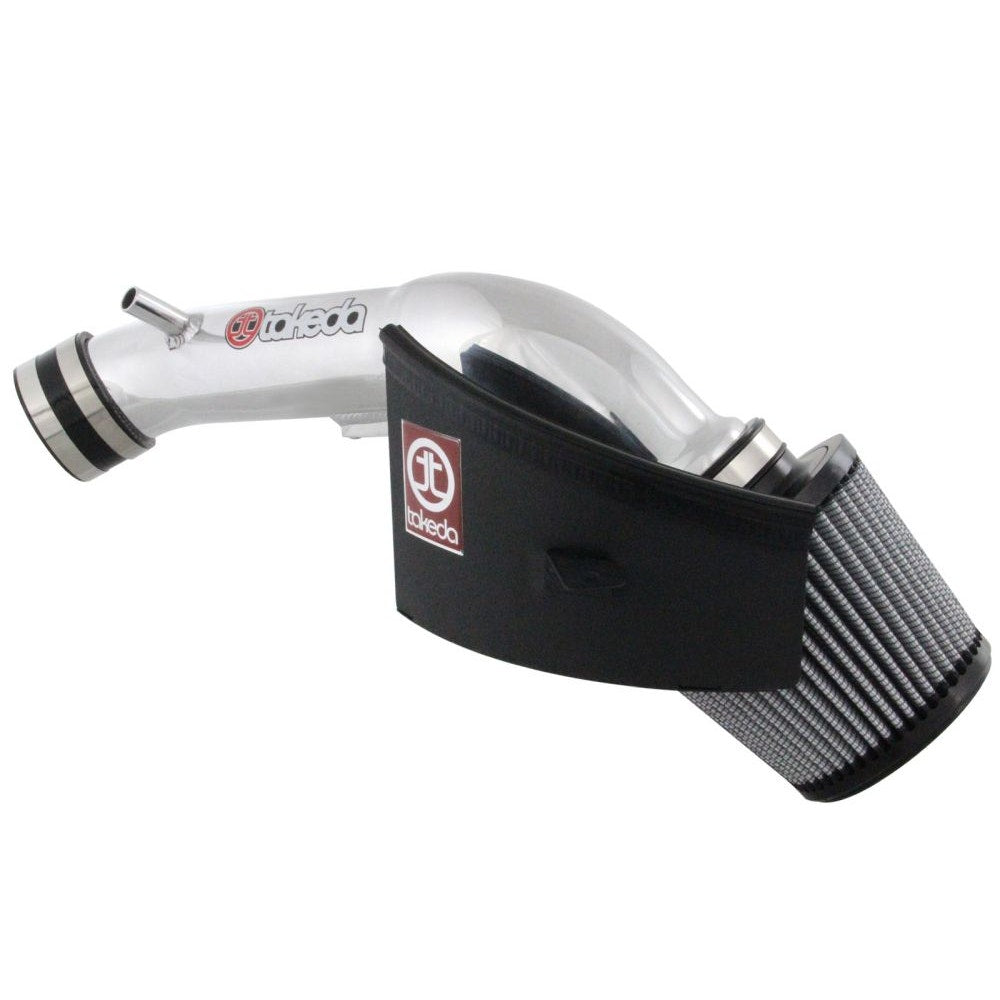 aFe Power TR-1019P Takeda Stage-2 PRO DRY S Intake System - Polished Aluminum Tube (Incl. Pro Dry S Filter/1 Piece Cold Air/Pre Filter/Clear Coated Polished Aluminum Tube)