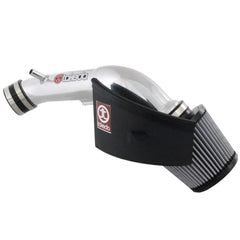 aFe Power TR-1019P Takeda Stage-2 PRO DRY S Intake System - Polished Aluminum Tube (Incl. Pro Dry S Filter/1 Piece Cold Air/Pre Filter/Clear Coated Polished Aluminum Tube)