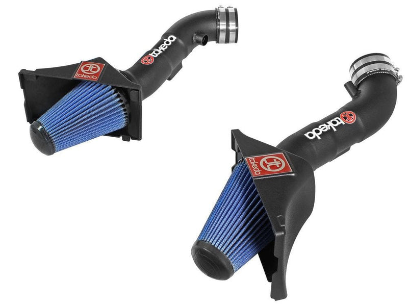 aFe Power TR-3019B-R Takeda IAF Pro?5R Air Filters (Black) for 2014–2015 Infiniti Q50