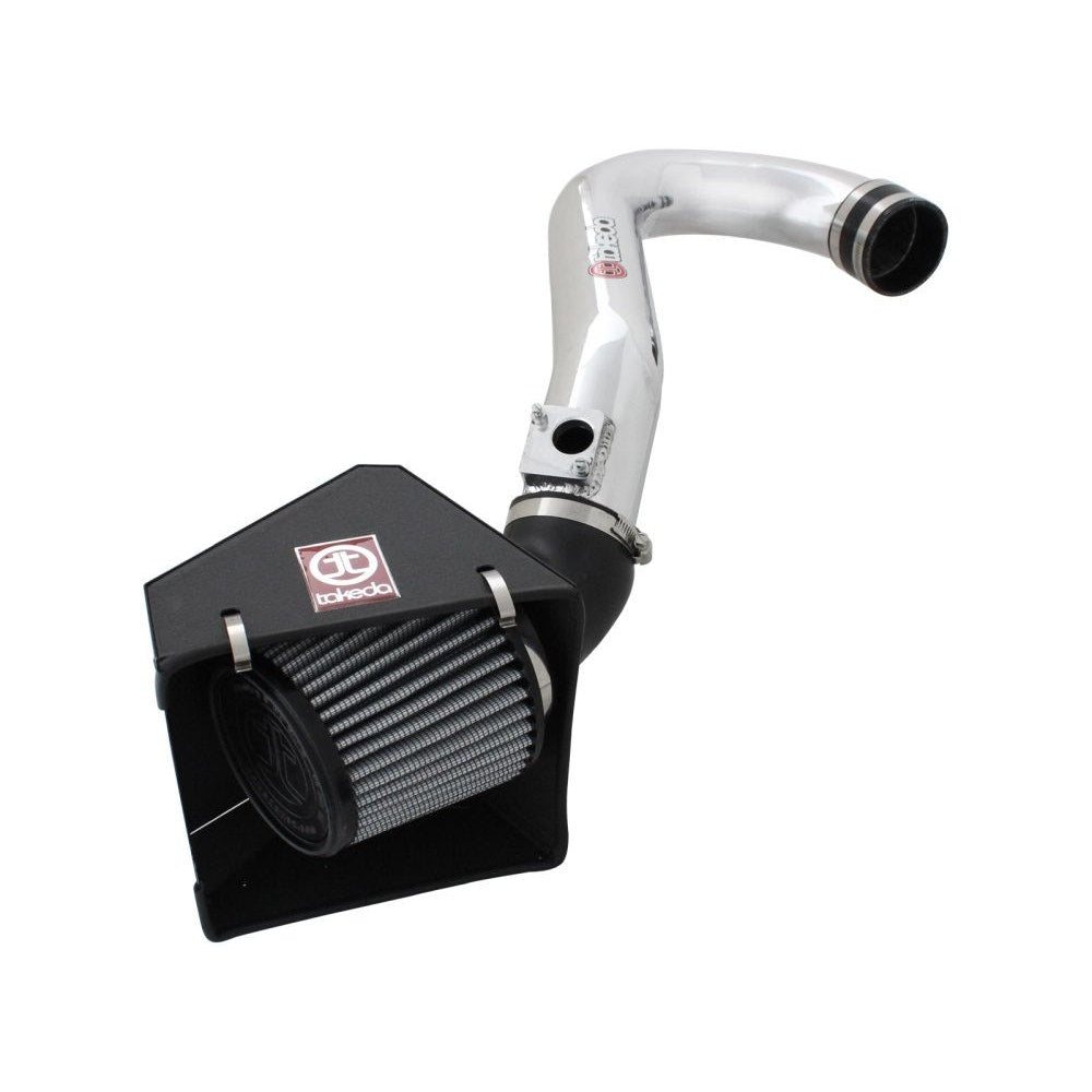 aFe Power TR-4304P Takeda Stage-2 PRO DRY S Intake System - Polished Aluminum Tube (Incl. Pro Dry S Filter/3 Angle Adaptor/Wrinkle Black Housing/Clear Coated Polished Aluminum Tube)