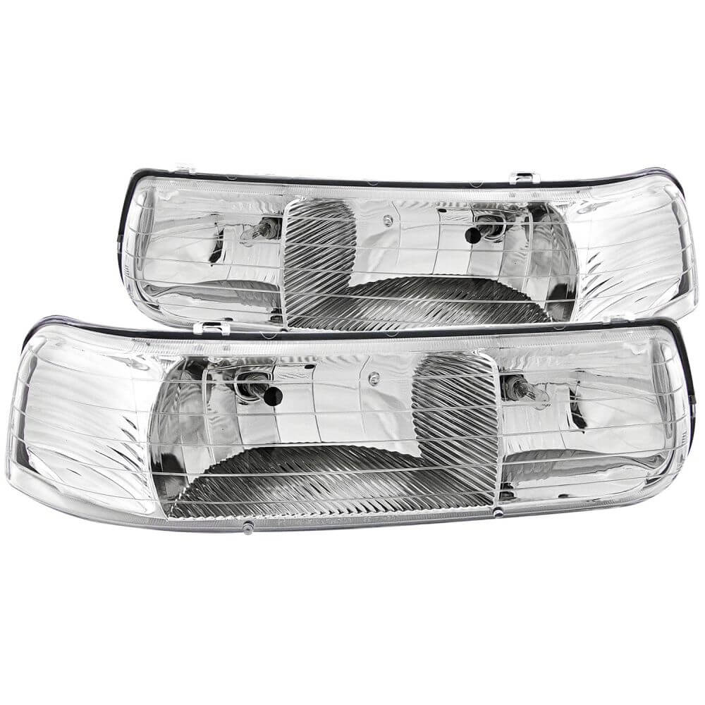 Anzo 111011 Headlights - Crystal - Chrome