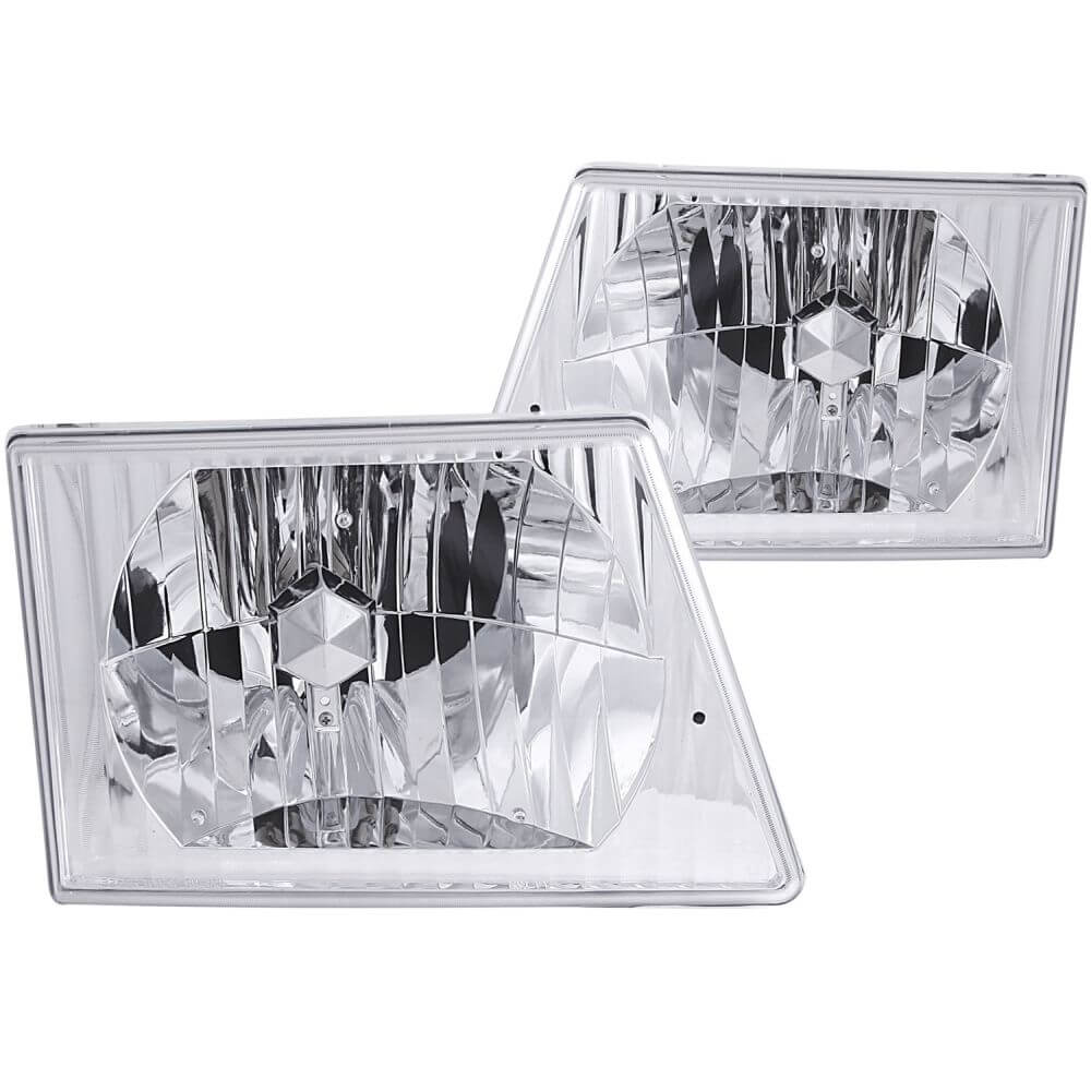 Anzo 111026 Headlights - Crystal - Chrome