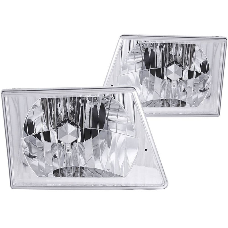 Anzo 111026 Headlights - Crystal - Chrome