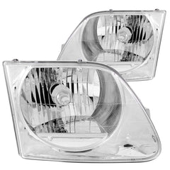 Anzo 111030 Headlights - Crystal - Chrome
