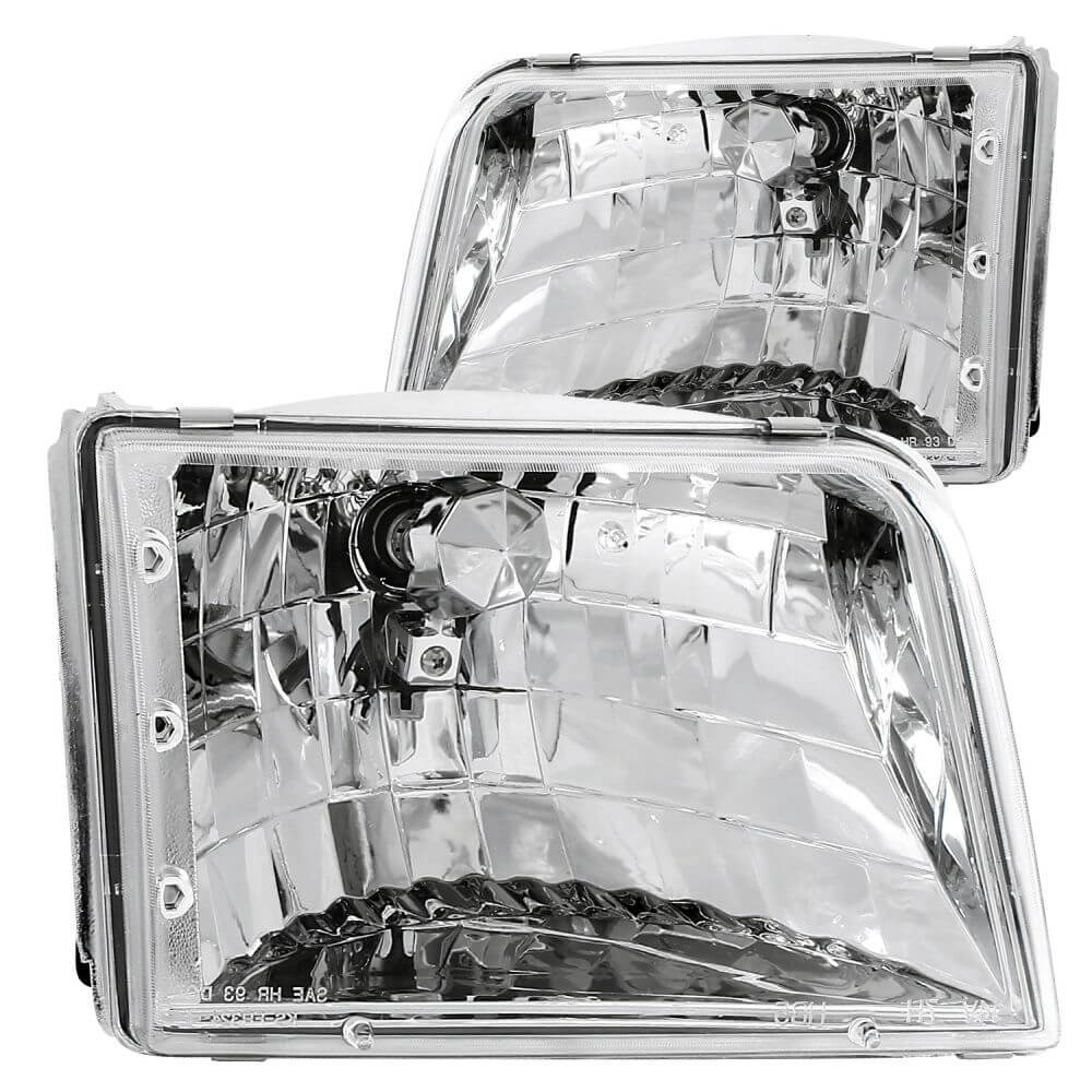 Anzo 111036 Headlights - Crystal - Chrome